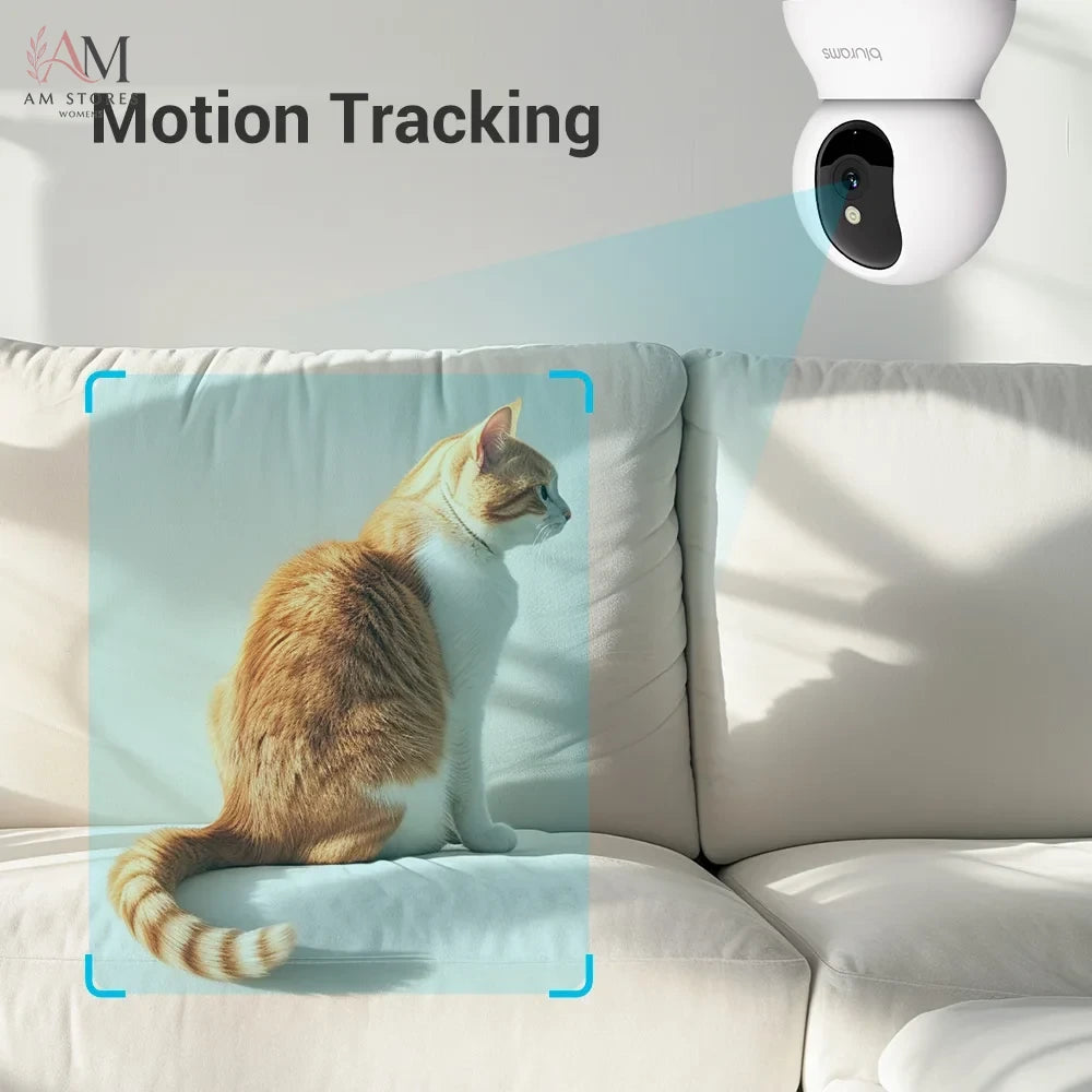 2K 360° Indoor Pet Camera with Two-Way Audio - Image 2