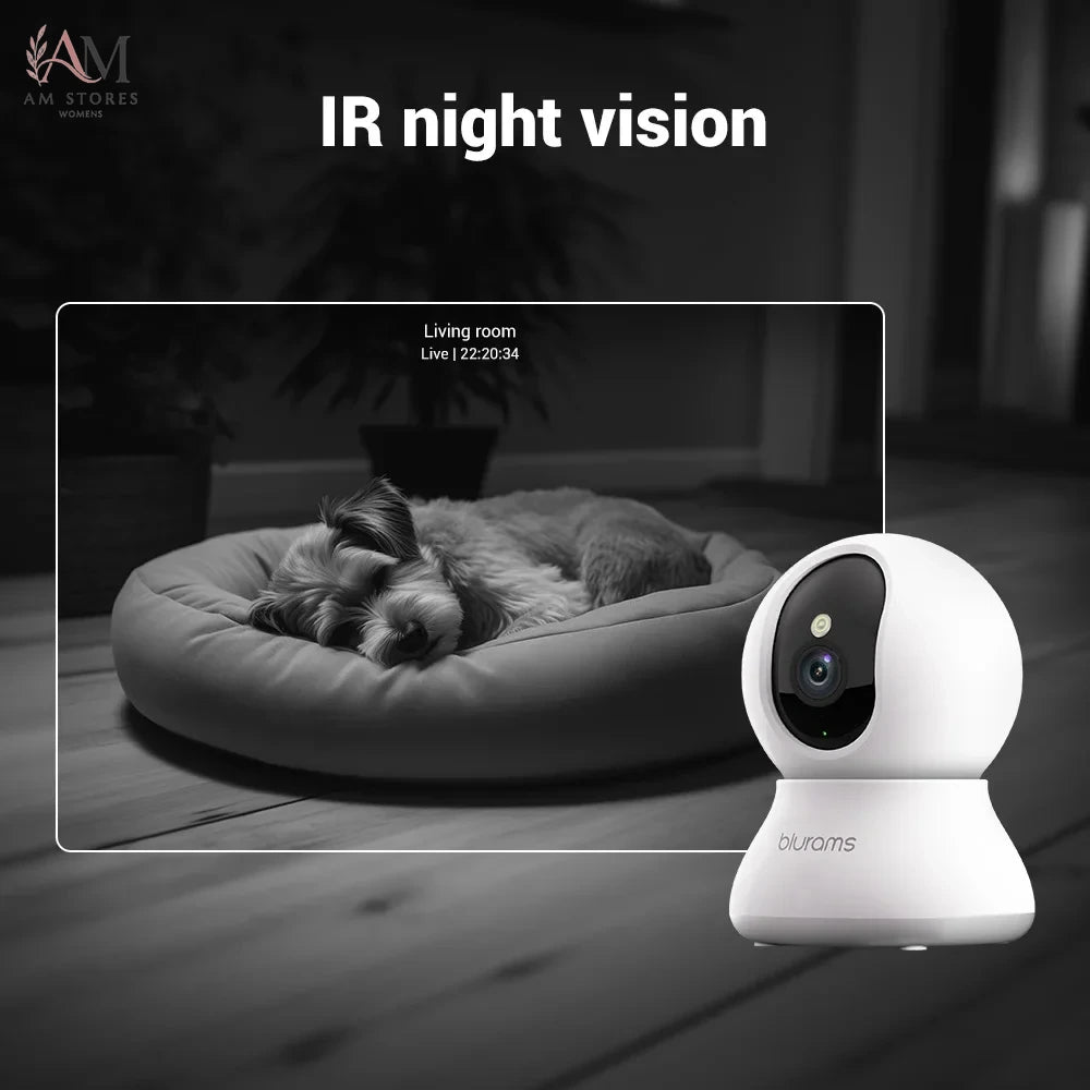 2K 360° Indoor Pet Camera with Two-Way Audio - Image 4