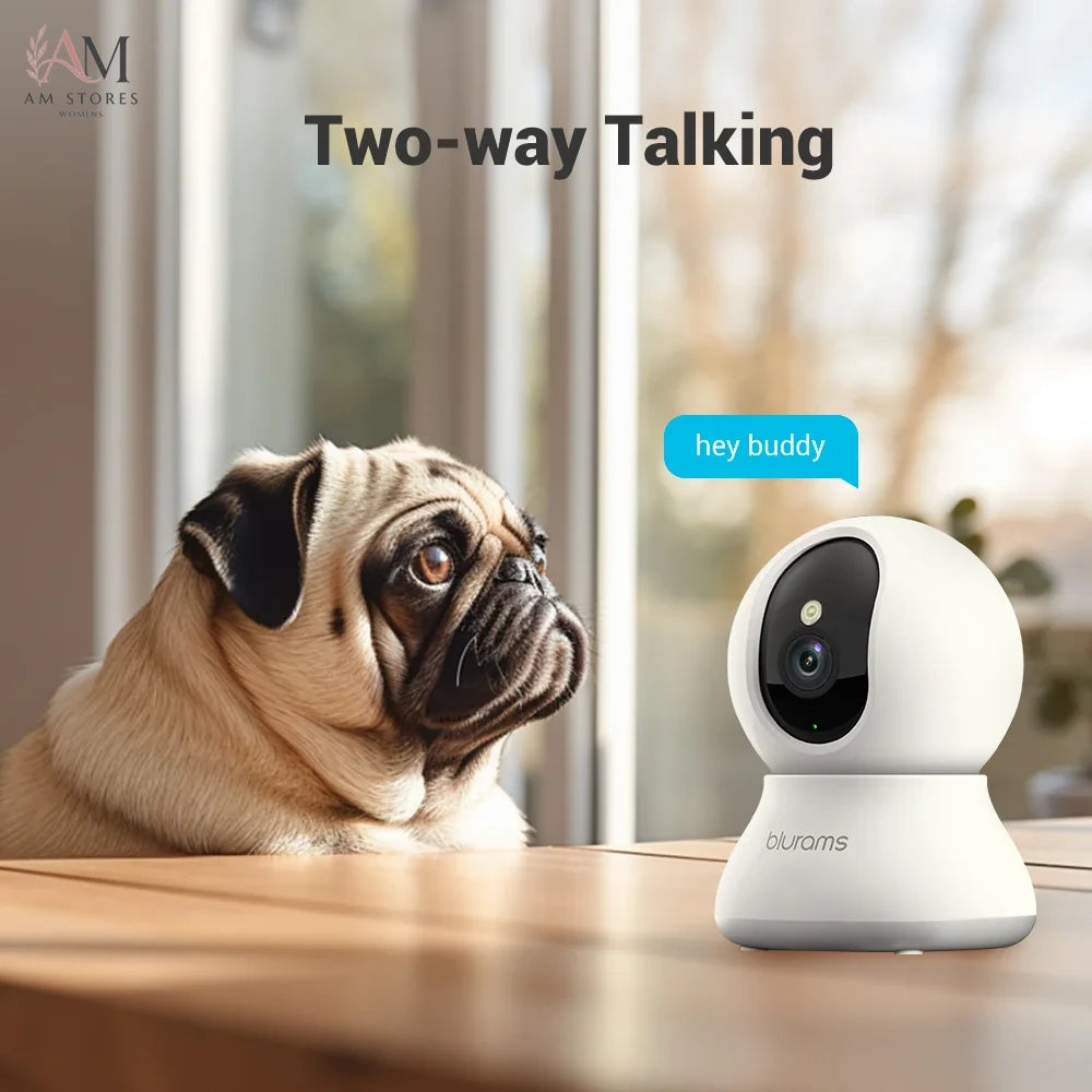 2K 360° Indoor Pet Camera with Two-Way Audio - Image 5