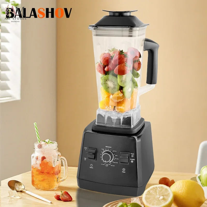 BPA FREE 2L Automatic Program Professional Commercial Blender Mixer Juicer Food Processor Ice Smoothies 220V EU/UK