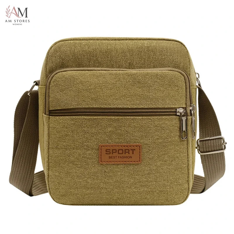 Men's Waterproof Large-Capacity Crossbody Bag - view 8