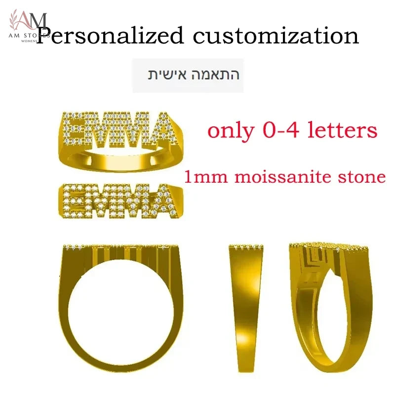 Smyoue Moissanite Women's Ring - view 6