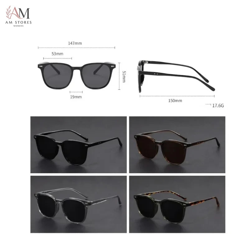 Unisex Round Polarized Driving Sunglasses UV400 - view 5