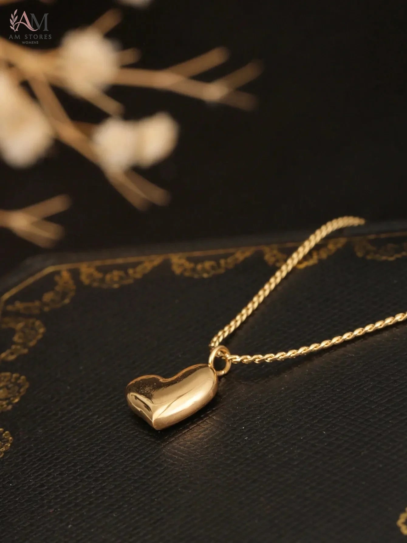 18K Stainless Steel Heart Pendant Women's Necklace - view 5