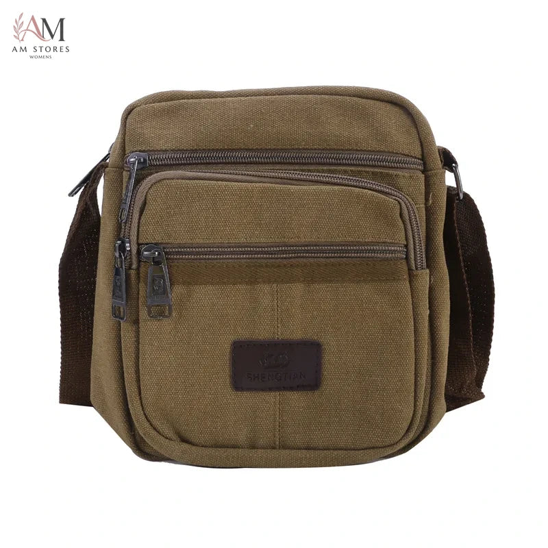 Men's Waterproof Large-Capacity Crossbody Bag - view 3