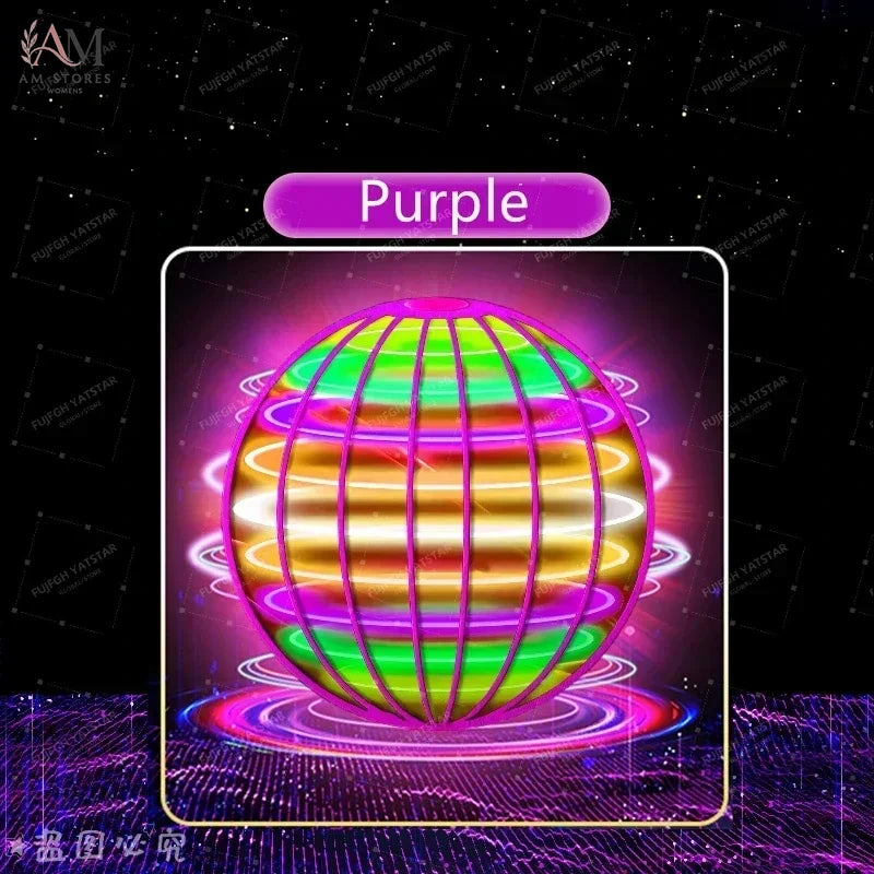 Hand-Controlled LED Flying Ball Toy - view 7