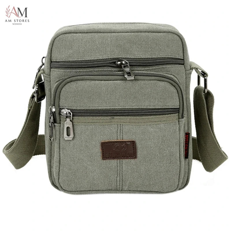 Men's Waterproof Large-Capacity Crossbody Bag - view 7