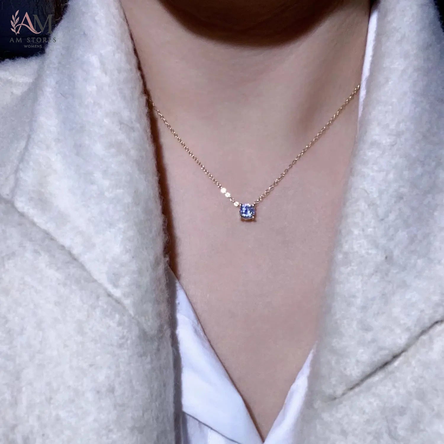 Jkeli Cubic Zirconia Pendant Women's Necklace - view 3