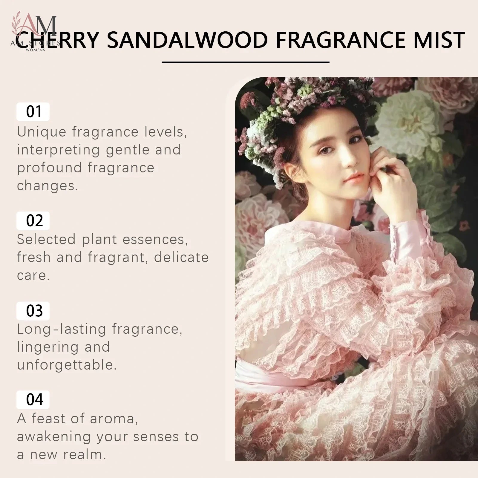 Roxelis Cherry Sandalwood Perfume Spray - view 6