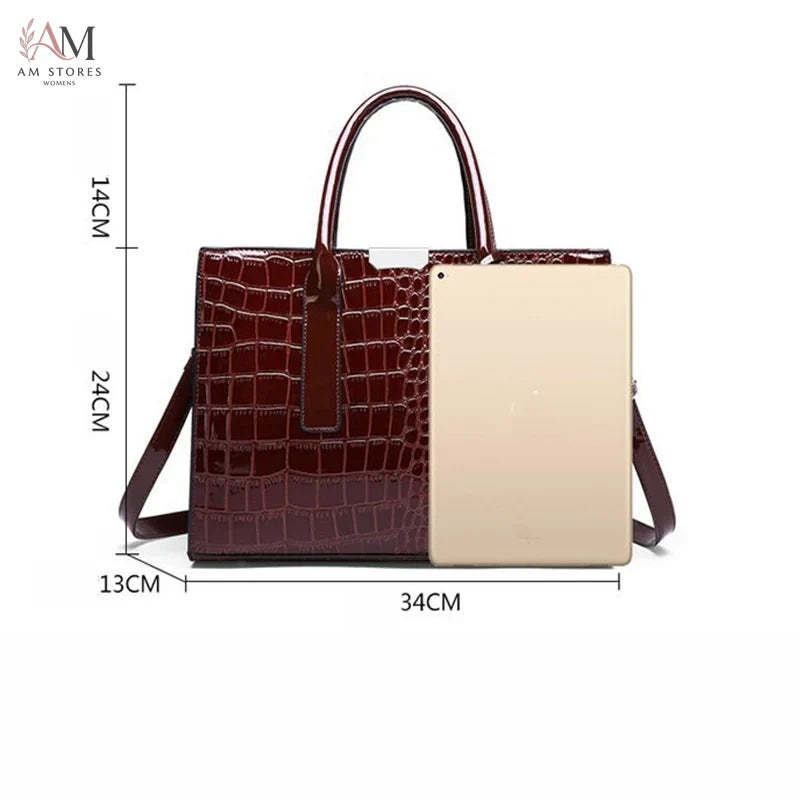 Women's PU Leather Large-Capacity Crossbody Bag - view 6