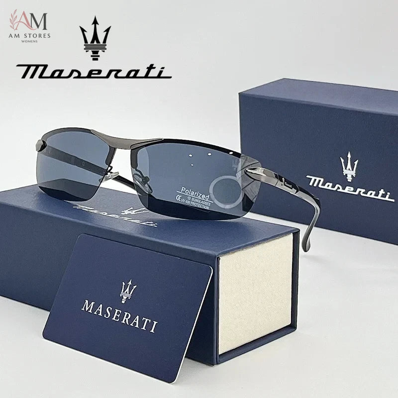 MASERATI Unisex Polarized Driving Sunglasses UV400 - view 10