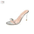 Women's Rhinestone High-Heel Sandals - view 6
