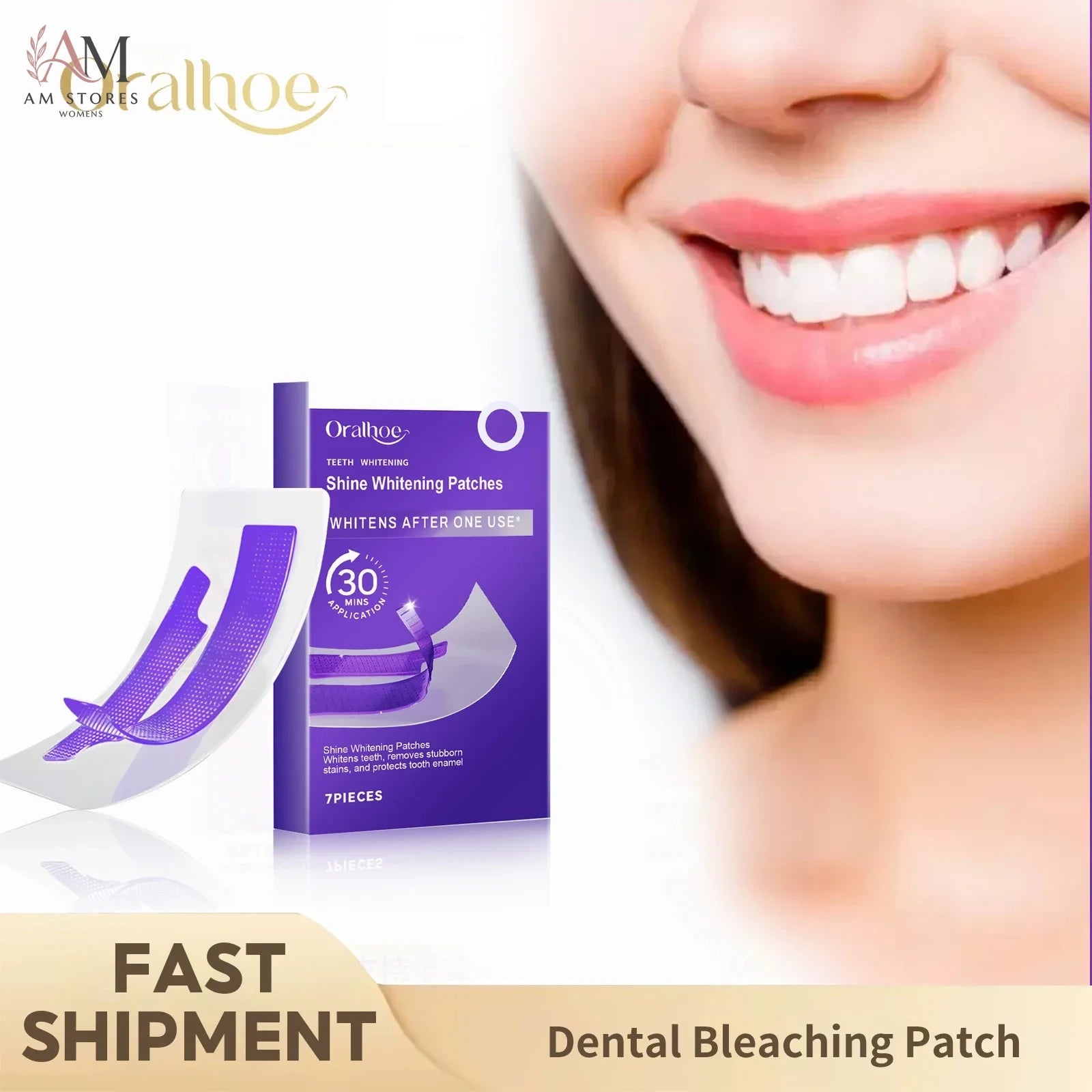 Purple Teeth Whitening Strips - view 1