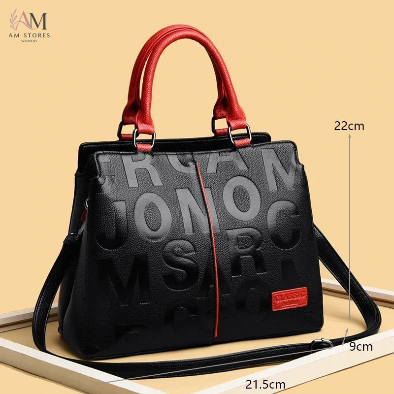 PU Women's Leather Large-Capacity Crossbody Bag - view 9