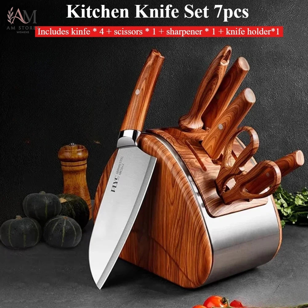 Stainless Steel Kitchen Knife Set - view 1