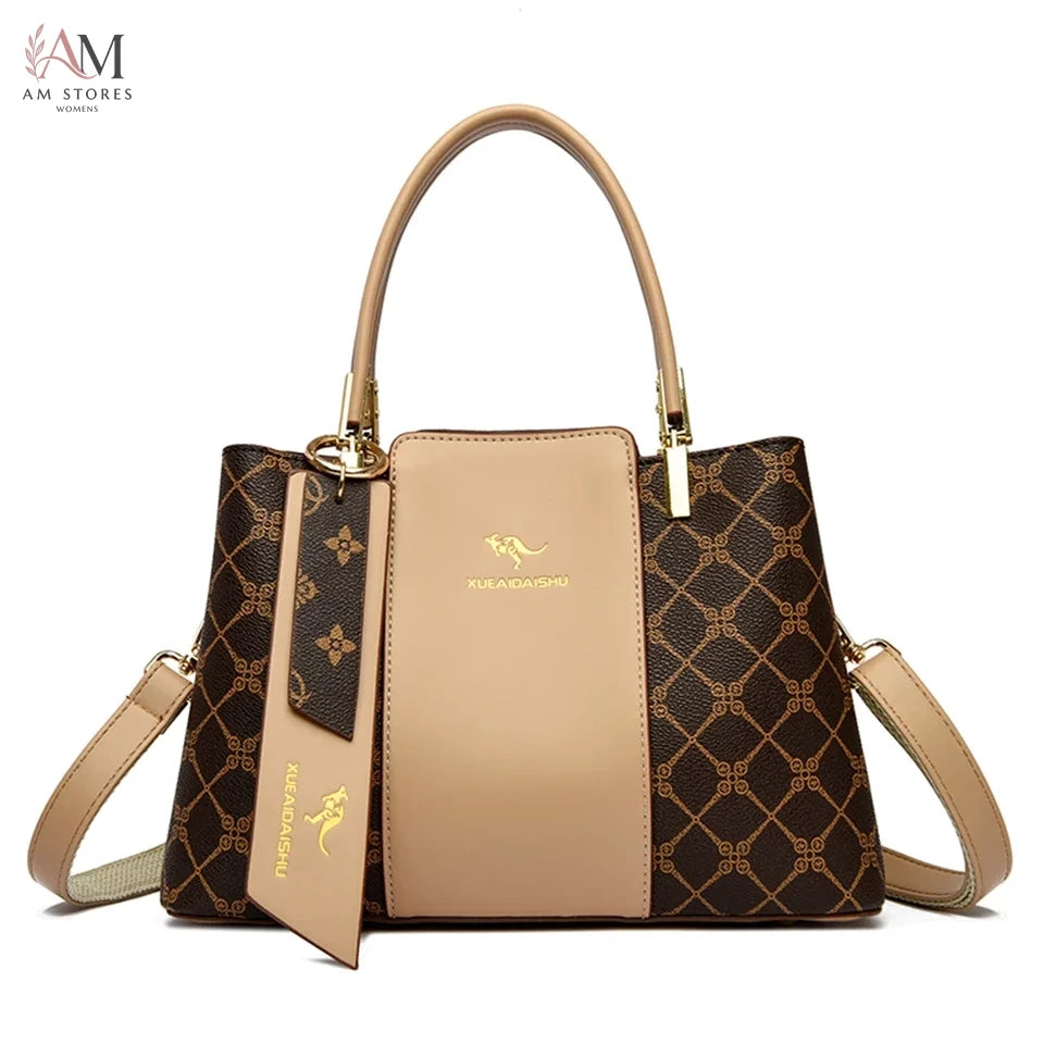 Women's Leather Large-Capacity Crossbody Bag - view 8