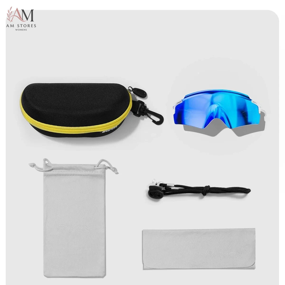 SCVCN Unisex Cycling Sports Sunglasses UV400 - view 5
