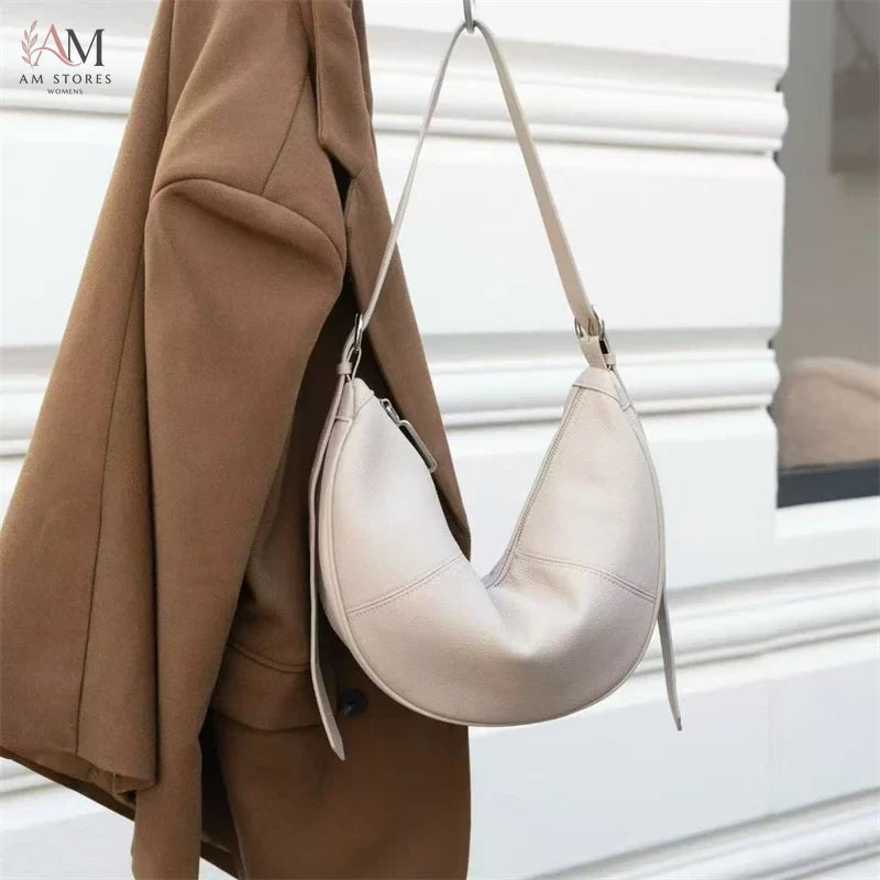 BURMINSA Women's Leather Work Crossbody Bag - view 9