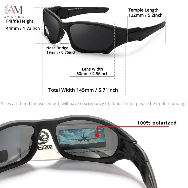 KDEAM Unisex Polarized Sports KD0623 Sunglasses - view 5
