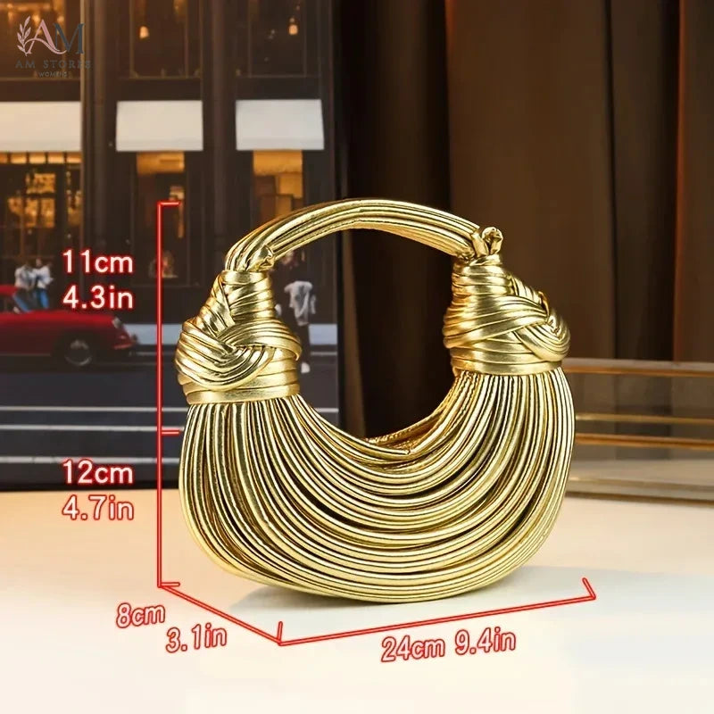 Women's Handwoven Knot Evening Bag - view 3