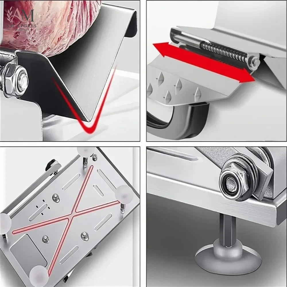 Manual Food Slicer with Stainless Steel - view 6