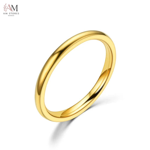 2mm Stainless Steel Girls' Ring - view 2