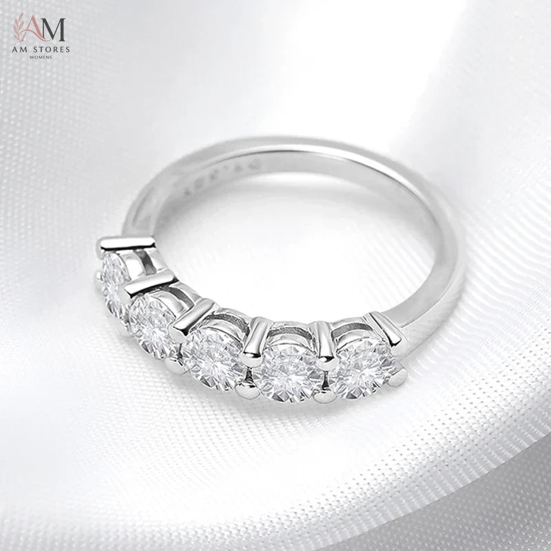 Moissanite Wedding Women's Ring - view 3