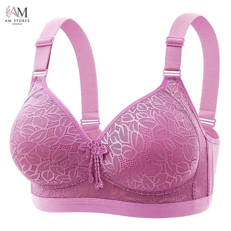 Wireless Breathable Minimizer Bra with Adjustable Straps - Image 5