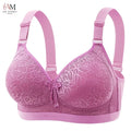 Wireless Breathable Minimizer Bra with Adjustable Straps - Image 5