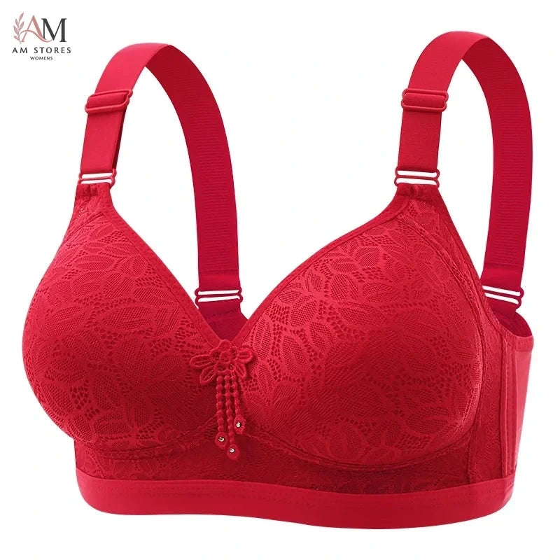 Wireless Breathable Minimizer Bra with Adjustable Straps - Image 8