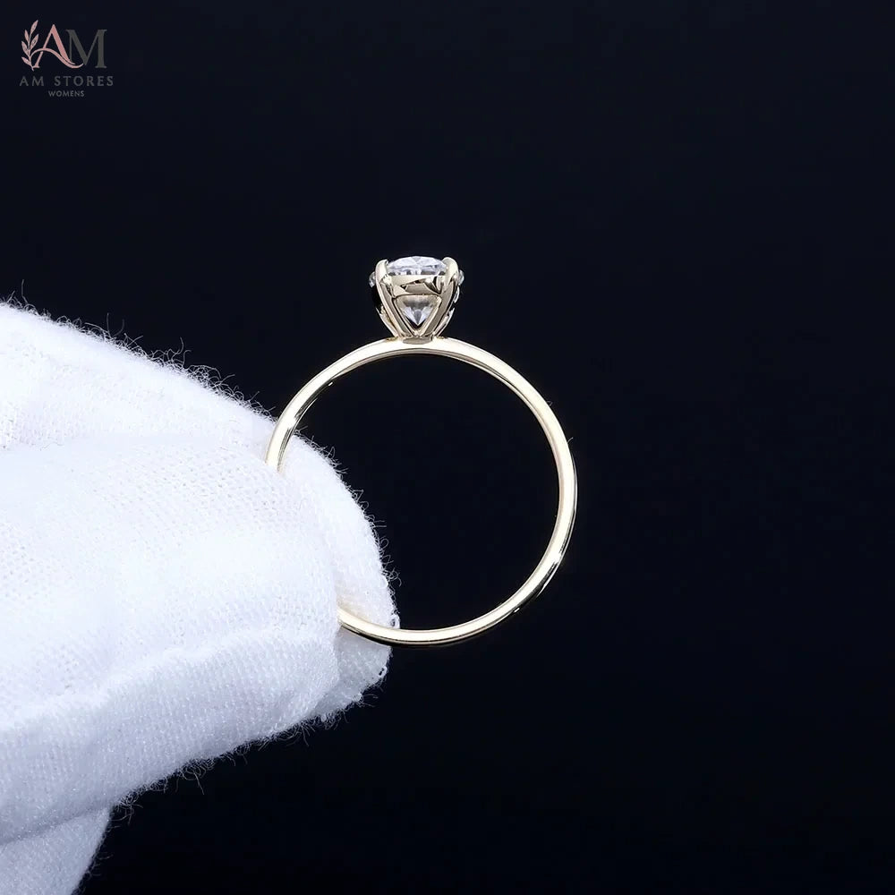 ESKEEM Moissanite Engagement Wedding Women's Ring - view 4