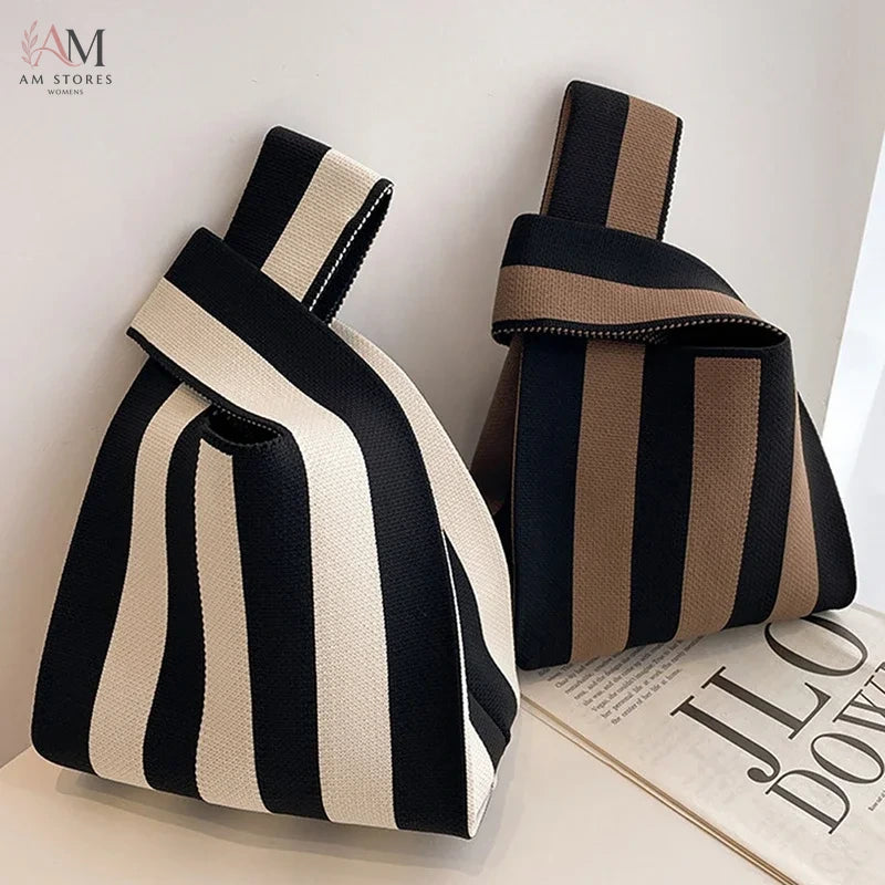Women's Handwoven Mini Button Handbag - view 1