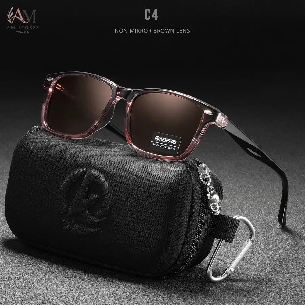 KDEAM Unisex Square Polarized TR90 KD398 Sunglasses - view 11