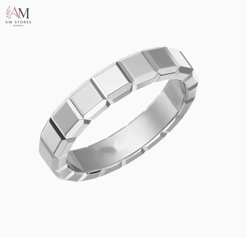 925 Sterling Silver Cubic Zirconia Couple Unisex Ring - view 10