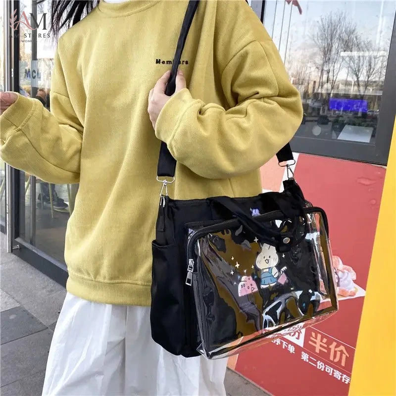 Women's Transparent Crossbody Bag - view 2