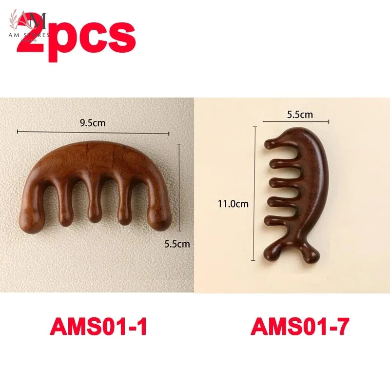 Wooden Scalp Massage Comb - view 14
