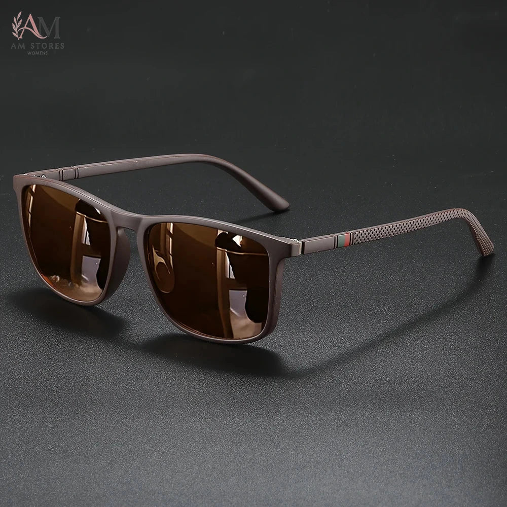 Unisex Vintage Square Polarized Cycling Sunglasses UV400 - view 11