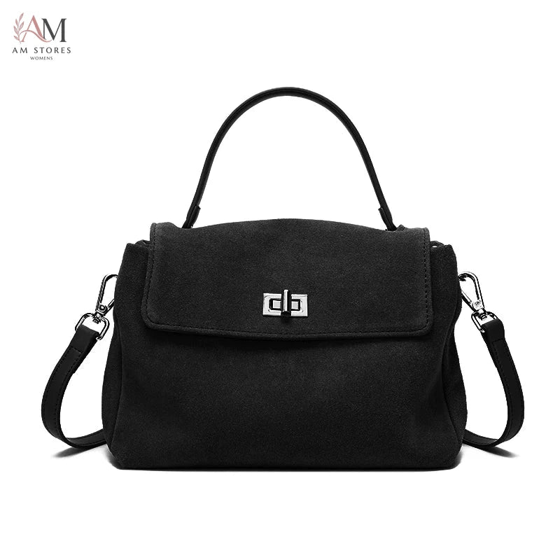 Women's Leather Crossbody Bag - view 10
