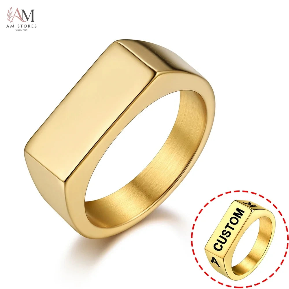 U7 Stainless Steel Men's Ring - view 10