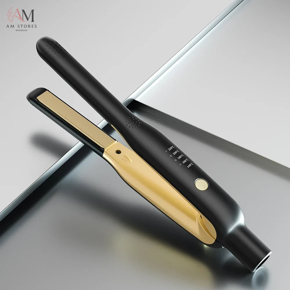 Portable Ceramic Hair Straightening Brush - view 6