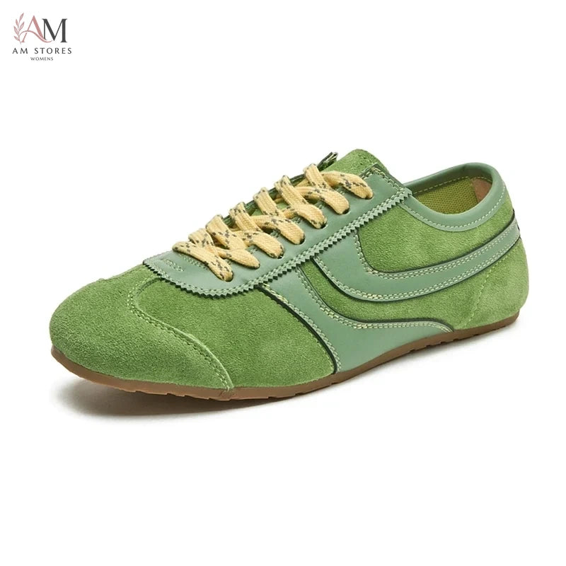 Women's Leather Sneakers - view 2