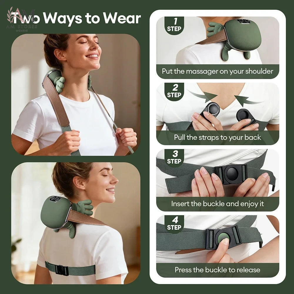 Bionic Kneading Neck & Shoulder Massager - view 4
