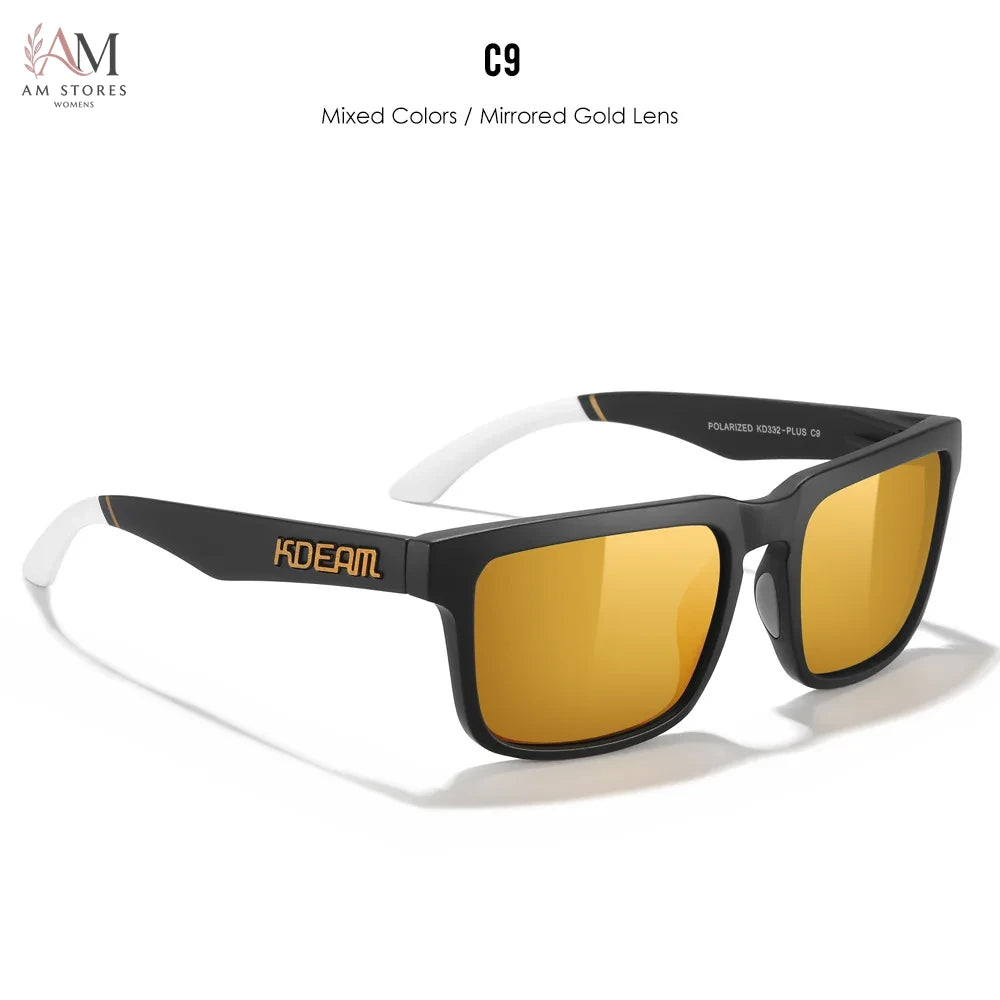 KDEAM Unisex Oversized Square Polarized Photochromic Sunglasses - view 8