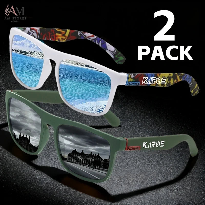 KAROS Unisex Square Polarized Cycling Sunglasses UV400 - view 6