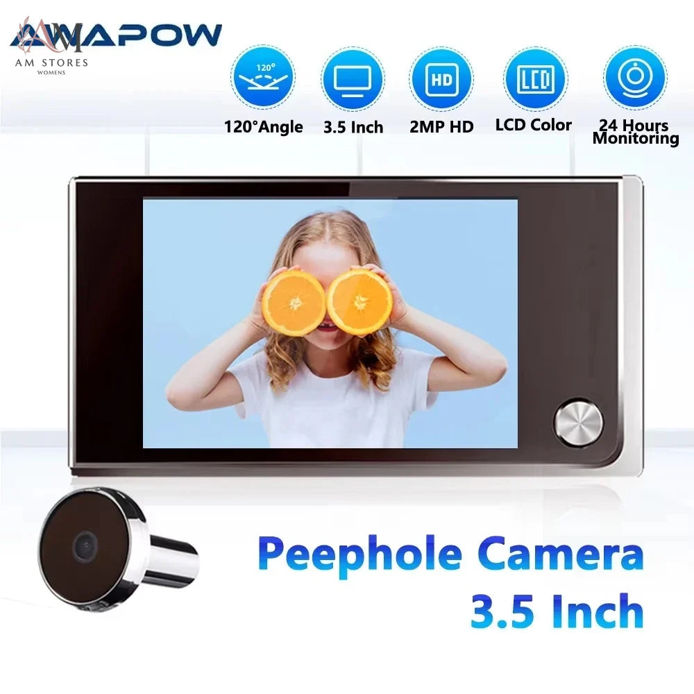 Awapow 3.5-Inch Digital Door Peephole Viewer - view 1