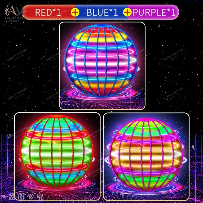 Hand-Controlled LED Flying Ball Toy - view 11