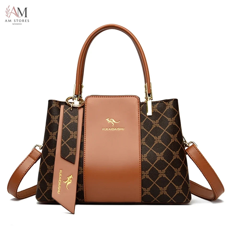 Women's Leather Large-Capacity Crossbody Bag - view 11