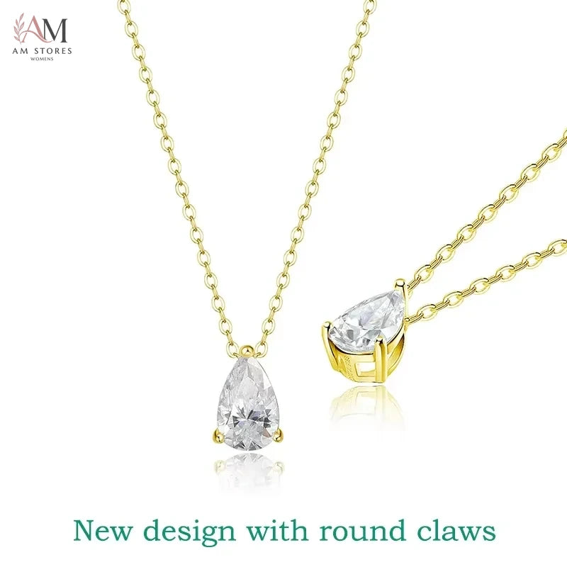 Smyoue Moissanite Pendant Women's Necklace - view 12