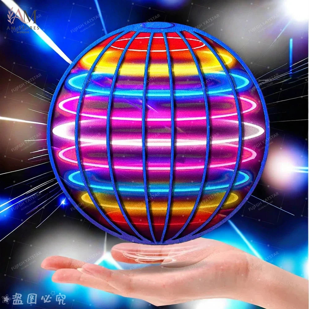 Hand-Controlled LED Flying Ball Toy - view 1