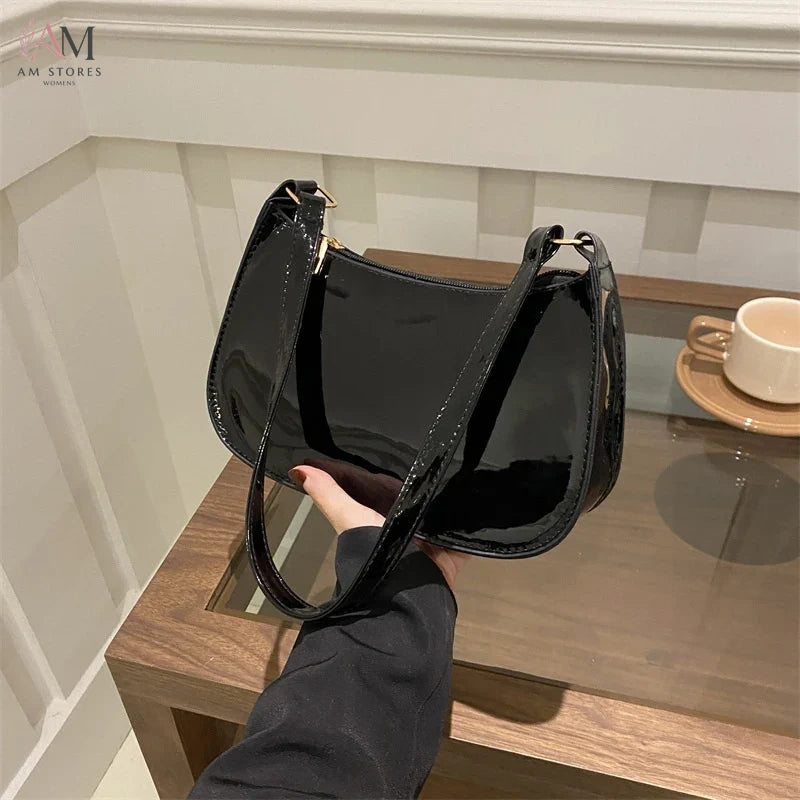 Women's PU Leather Vintage Shoulder Bag - view 9